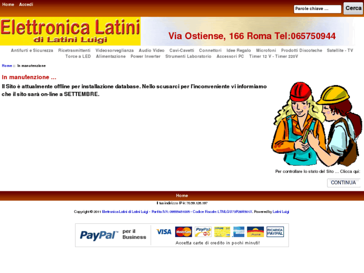 www.elettronicalatini.com