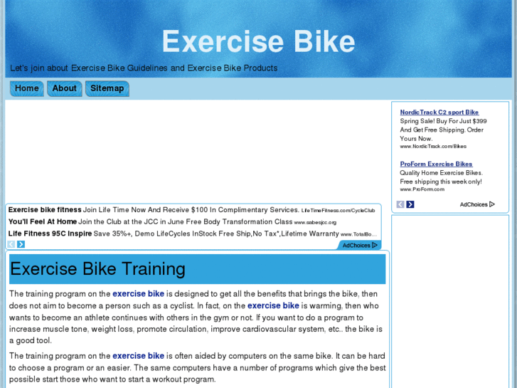 www.exercisebikediscount.com