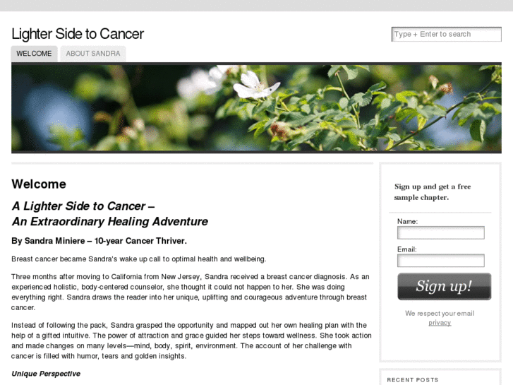 www.lightersidetocancer.com