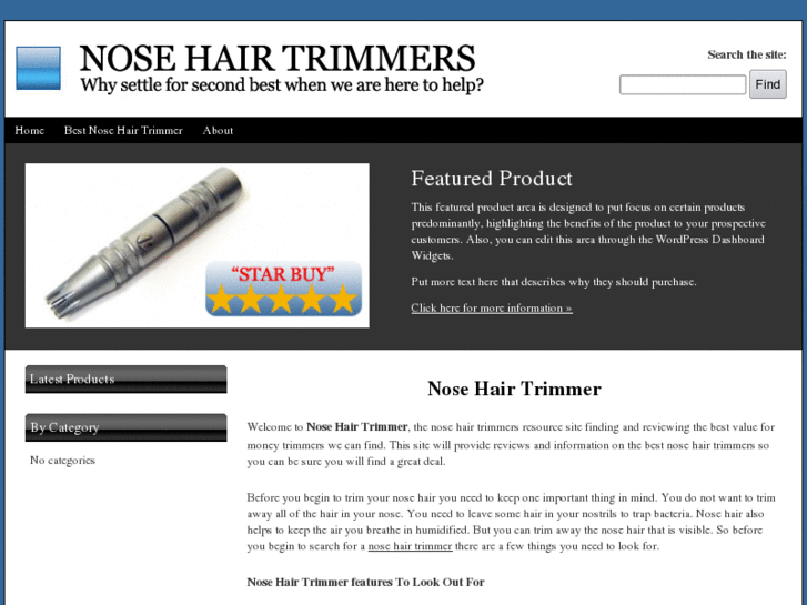 www.nosehairtrimmer.org