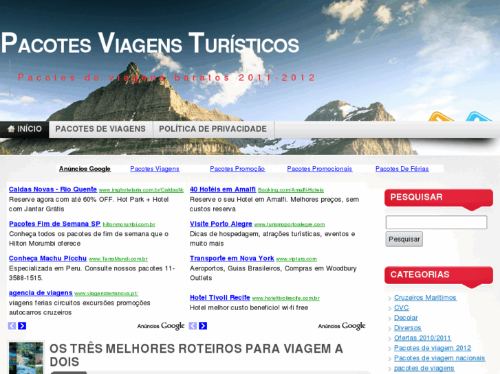 www.pacotesviagensturisticos.com