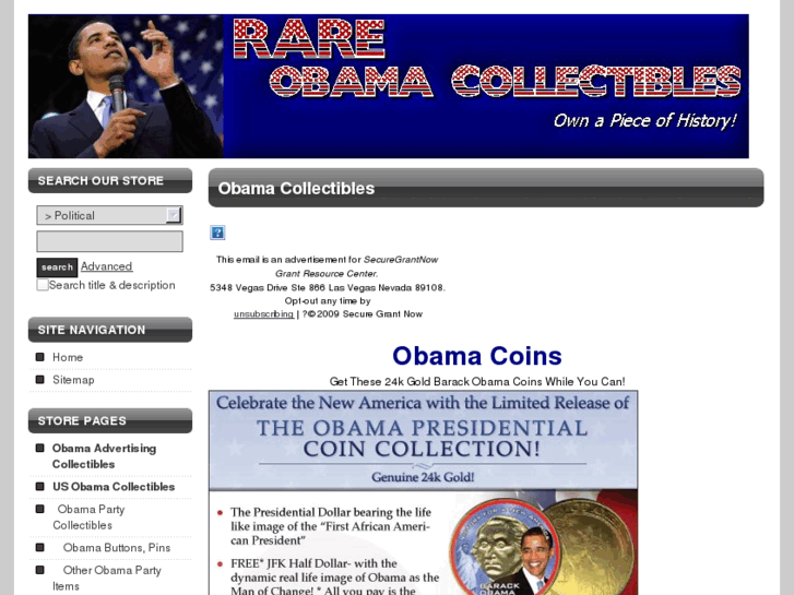 www.rareobamacollectibles.com