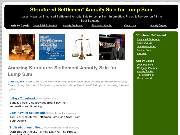 www.structuredsettlementannuitysaleforlumpsum.info