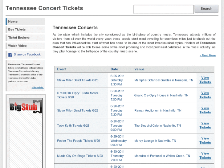 www.tennesseeconcerttickets.com