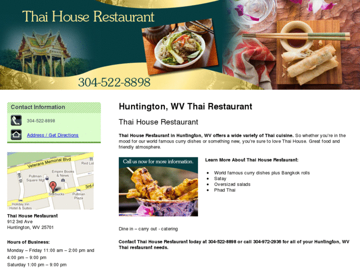 www.thaihouserestaurantwv.com