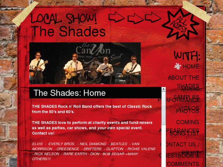 www.theshadesclassicrock.com