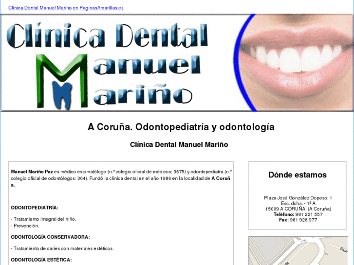 www.clinicadentalmanuelmarino.com