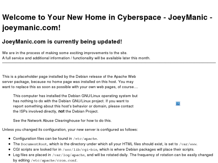 www.joeymanic.com