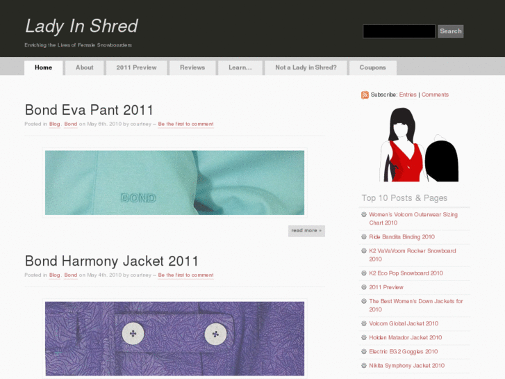 www.ladyinshred.com