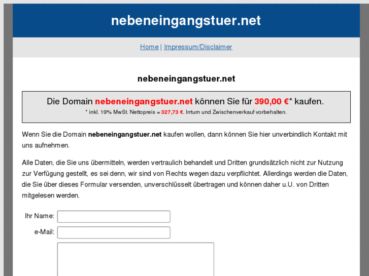 www.nebeneingangstuer.net