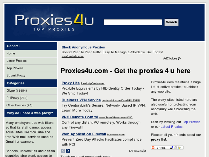 www.proxies4u.com