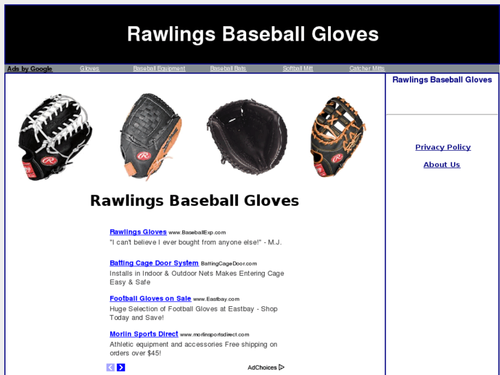 www.rawlingsbaseballgloves.org