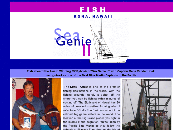 www.seageniesportfishing.com