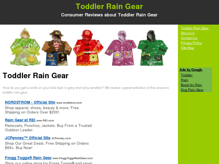 www.toddlerraingear.com