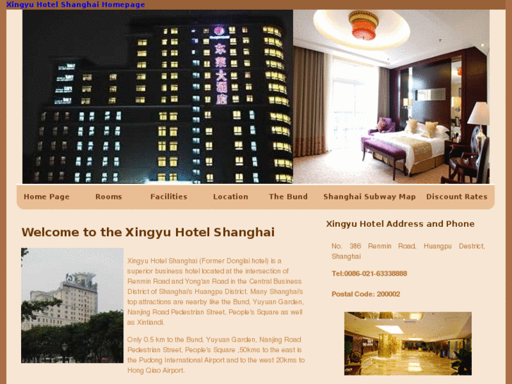 www.xingyuhotelshanghai.com