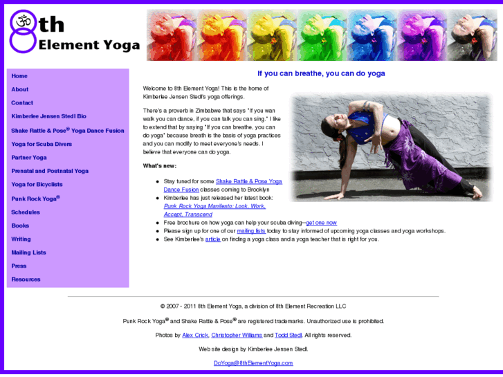 www.8thelementyoga.com