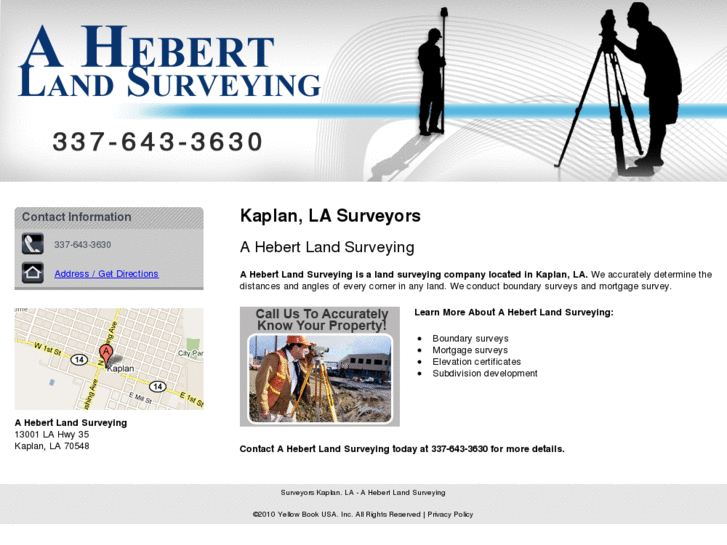 www.ahebertlandsurveying.com