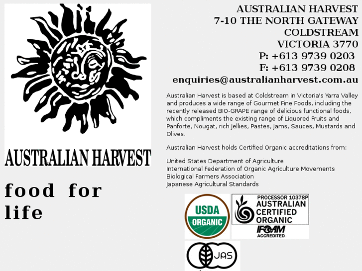 www.australian-harvest.com