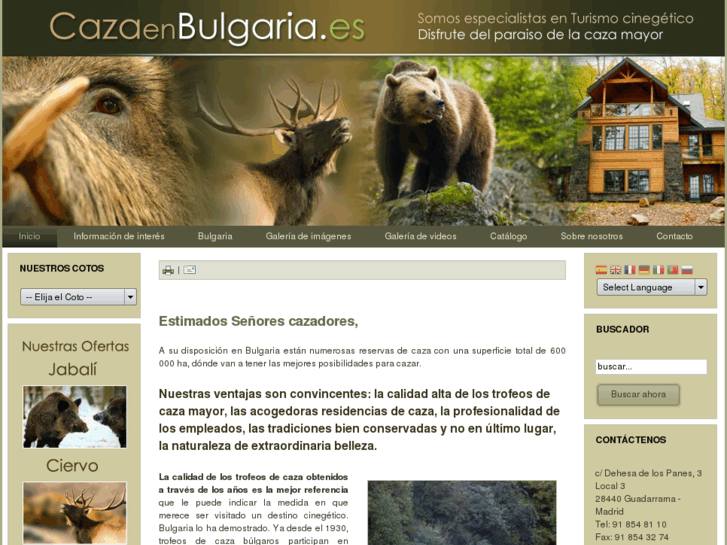 www.cazaenbulgaria.es