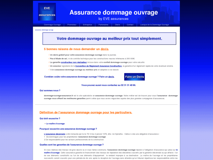 www.dommage-ouvrage-assurance.fr