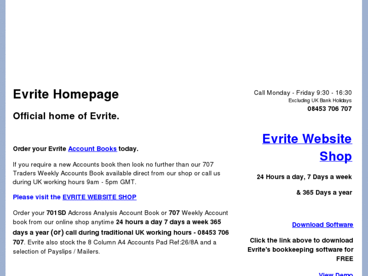 www.evritesoftware.com