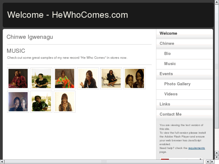 www.hewhocomes.com