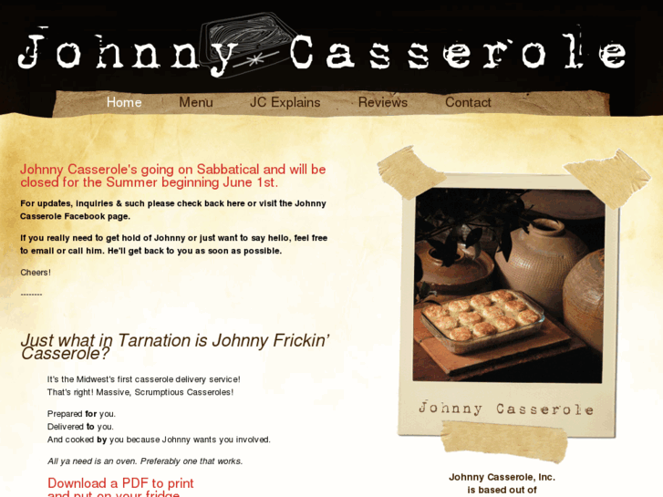 www.johnnycasserole.com