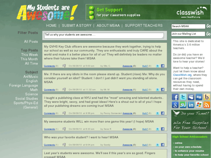 www.mystudentisawesome.com