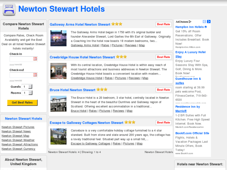 www.newtonstewarthotels.com