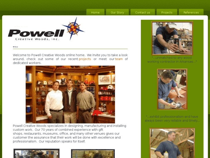 www.powelcreativewoods.com