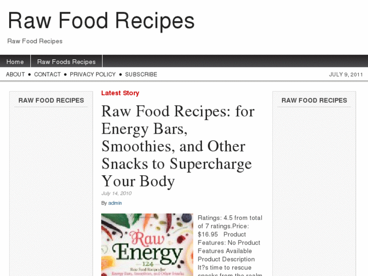 www.rawfoodsrecipes.org