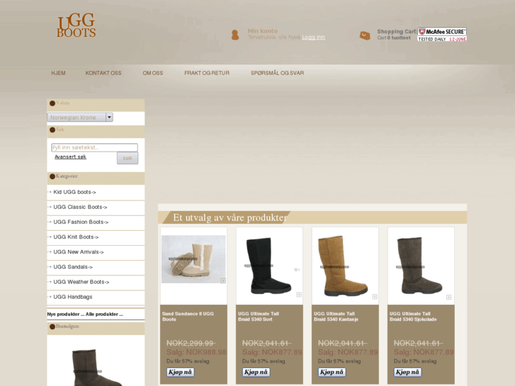 www.uggbootsnorge.net