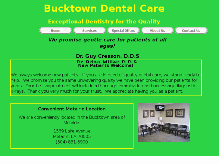 www.bucktowndentalcare.com