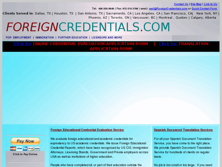 www.foreigncredentials.com