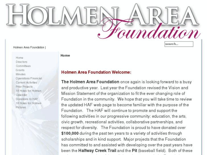 www.holmenareafoundation.com