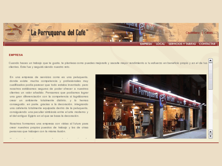 www.laperruqueriadelcafe.com