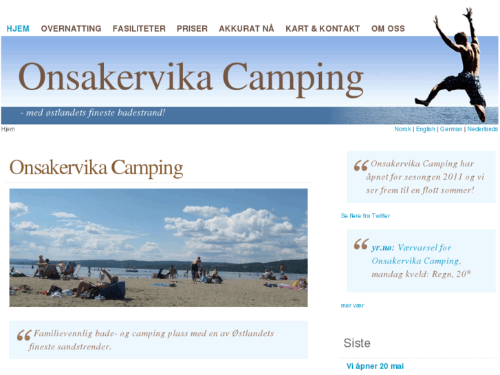 www.onsakervikacamping.com