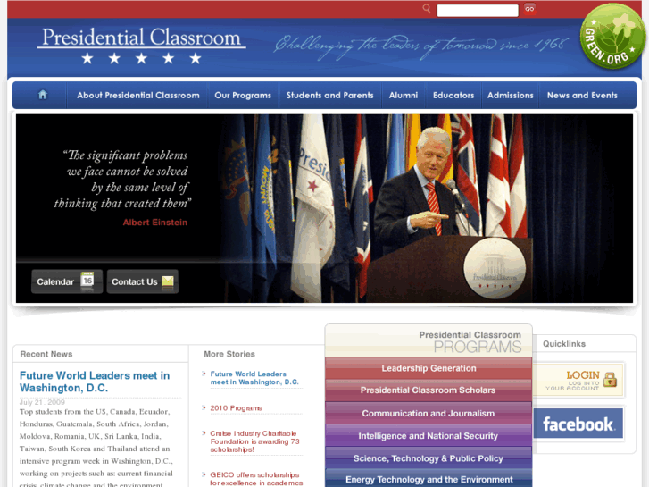 www.presidentialclassroom.org