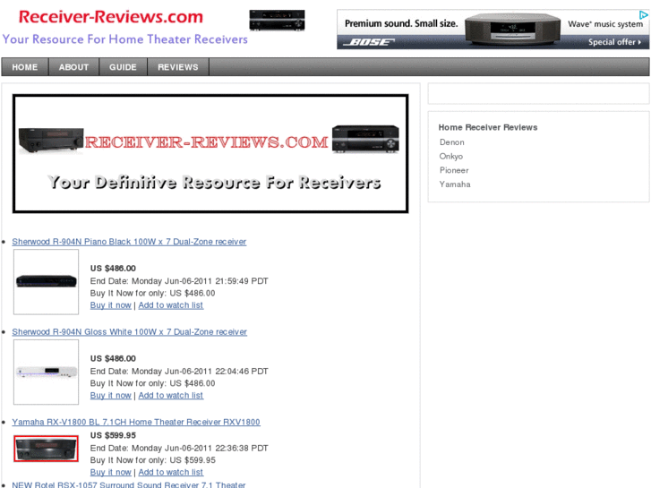 www.receiver-reviews.com