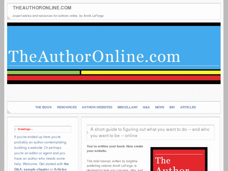 www.theauthoronline.com