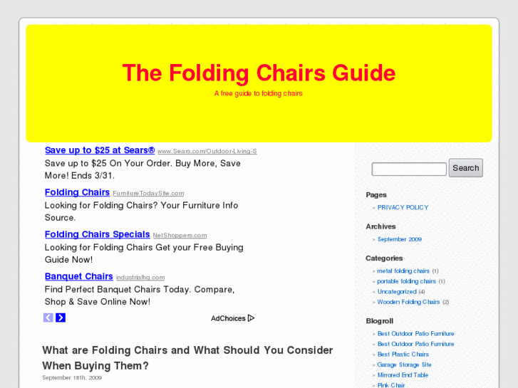 www.thefoldingchairsguide.com