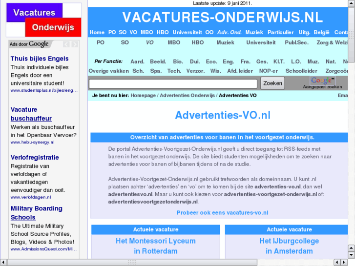 www.advertenties-voortgezet-onderwijs.nl