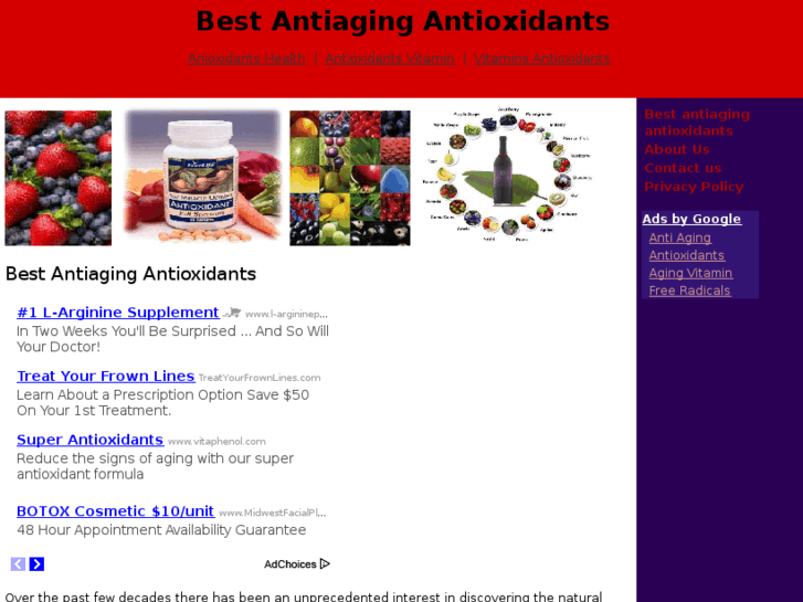 www.bestantiagingantioxidants.com