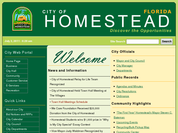 www.cityofhomestead.com