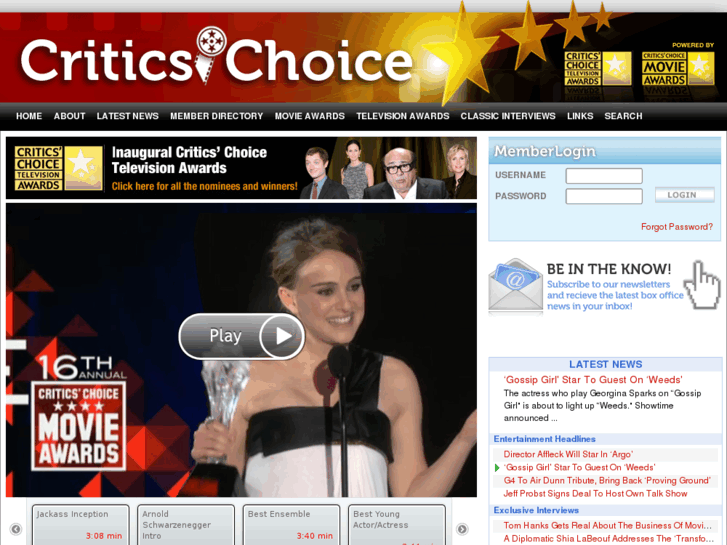 www.criticschoice.com