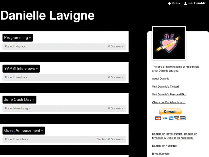 www.daniellelavigne.com