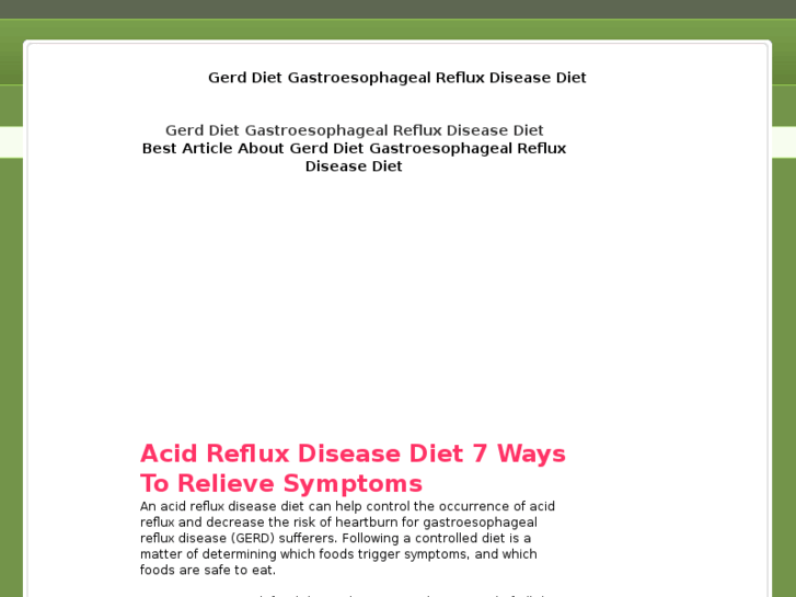 www.gerd-diet.org