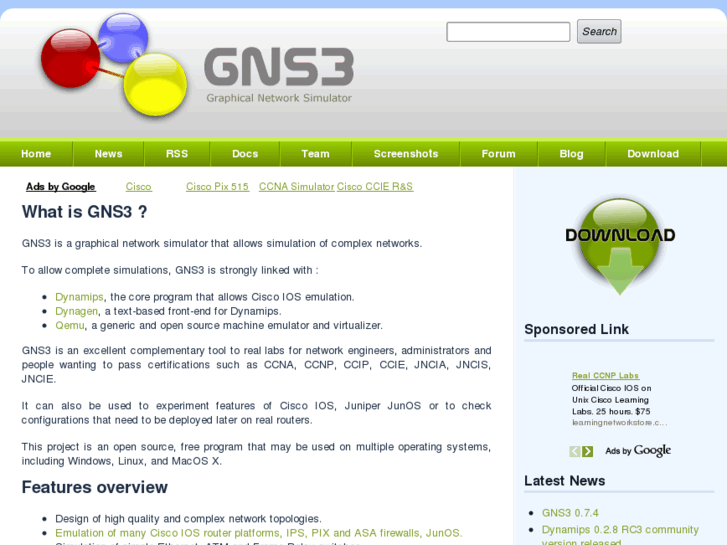 www.gns3.net