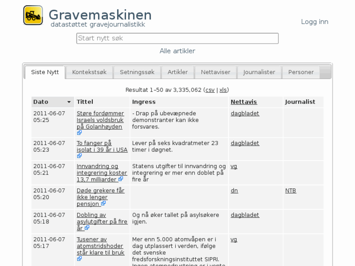 www.gravemaskinen.no