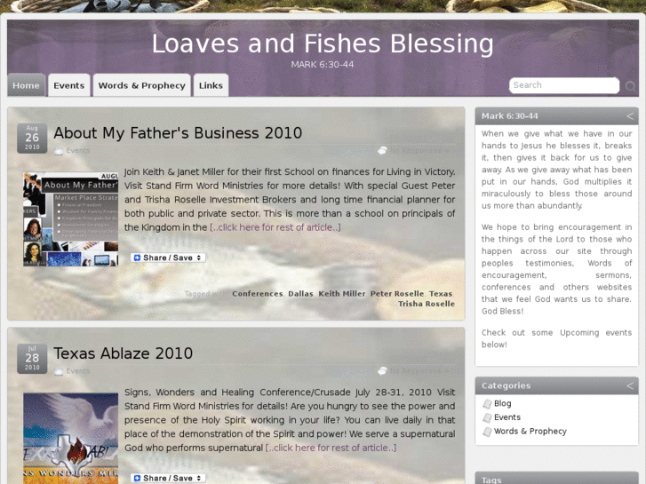 www.loavesandfishesblessing.com